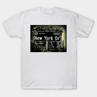 New York Drive, Altadena, CA by Mistah Wilson T-Shirt